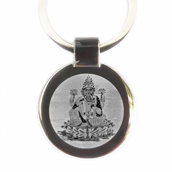 Ganesha Schlüsselanhänger personalisiert mit Gravur