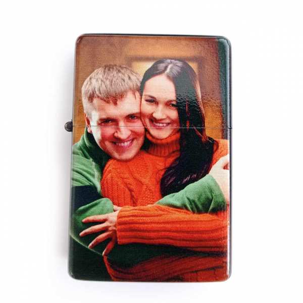 Fotogeschenk Feuerzeug Liebesgeschenk