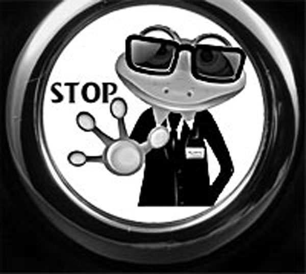 Türsteher Cartoon Schlüsselanhänger personalisiert