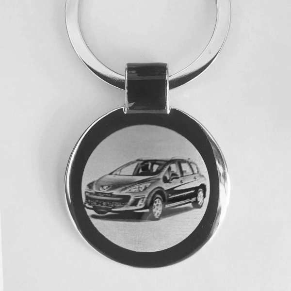 Peugeot 308 SW ab 2008 Schlüsselanhänger personalisiert mit Gravur