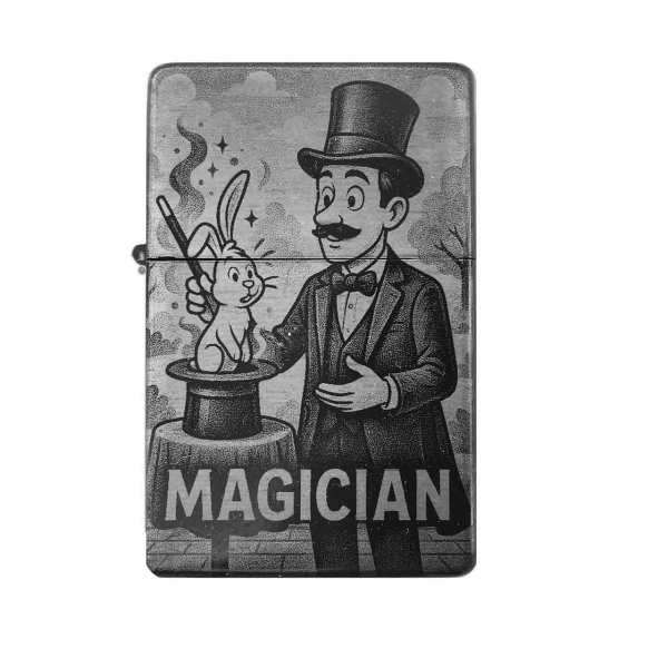 Magician Feuerzeug Zauberer mit persönlicher Gravur