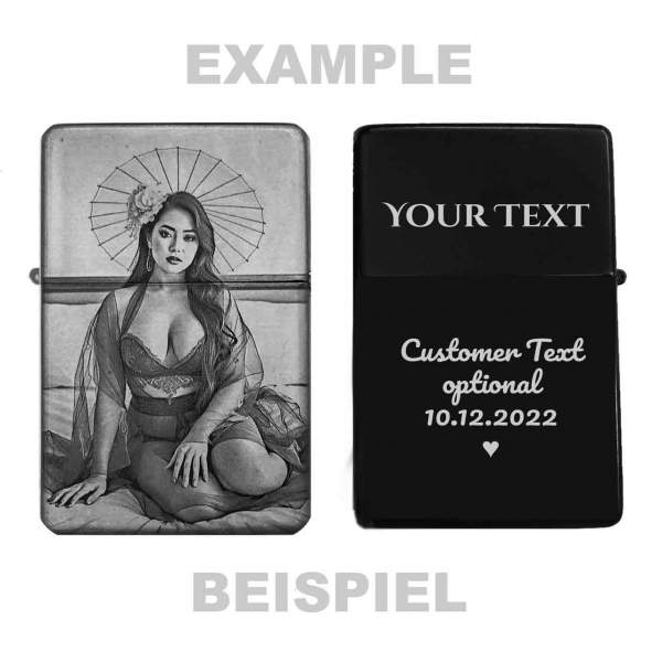 Feuerzeug Geisha No. 4 personalisierbar