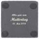 Vorschau: Set Best Mom Schiefer-Untersetzer personalisiertes Geschenk Muttertag quadratisch