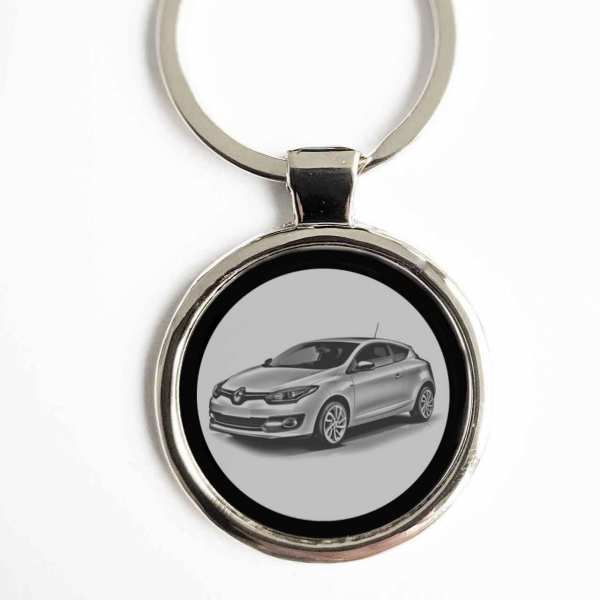Renault Megane Coupe Schlüsselanhänger personalisiert
