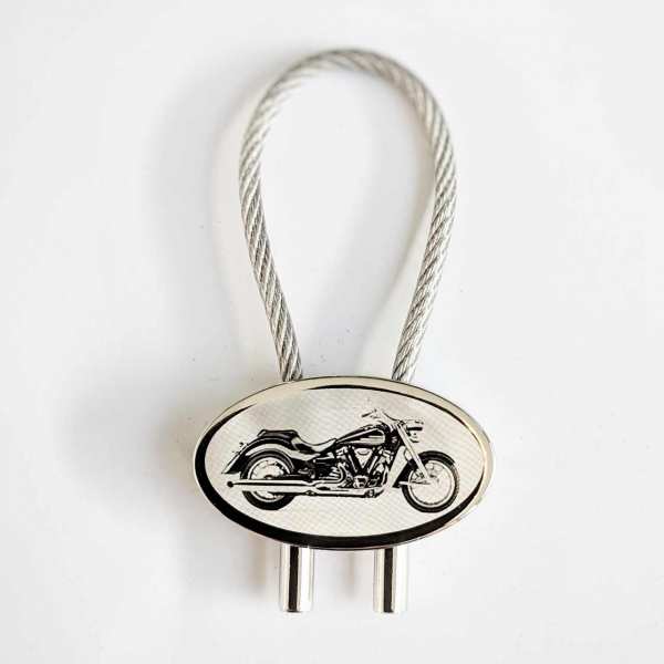 Yamaha XV1900A Gravur Schlüsselanhänger personalisiert - original Fotogravur