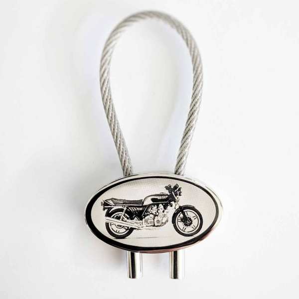 Honda CBX 1000 Motorrad Gravur Schlüsselanhänger personalisiert - original Fotogravur