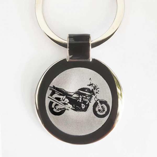Suzuki GSX 1400 Schlüsselanhänger personalisiert mit Gravur