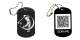 Vorschau: Golfsport Schlüsselanhänger personalisierbar - Dogtag auch mit QR Code oder Foto-