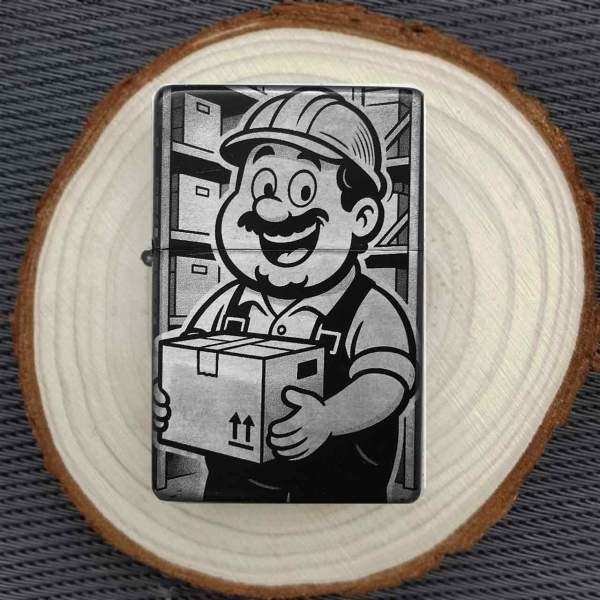 Feuerzeug Lagerist – personalisierbar