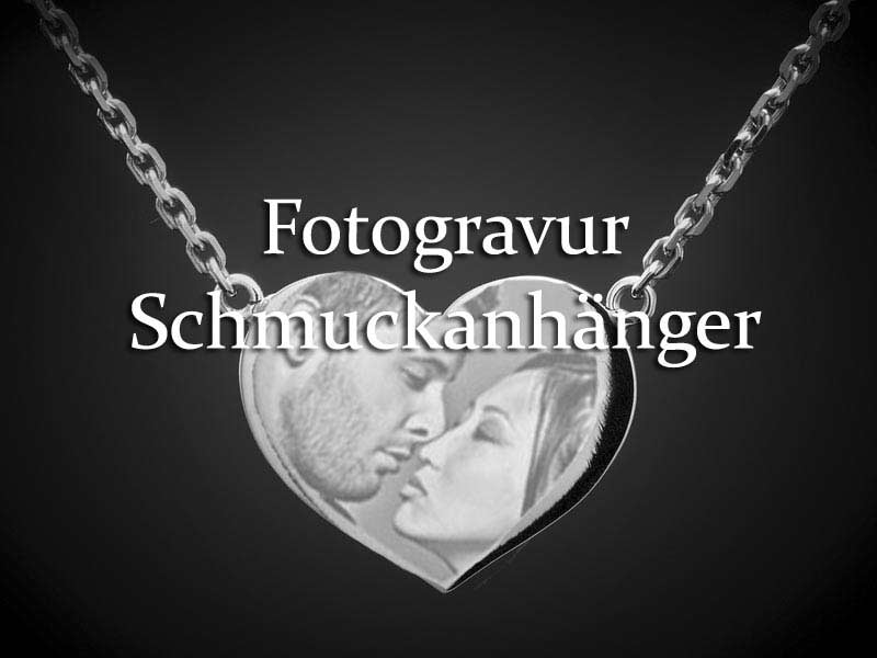 Anhänger mit Fotogravur