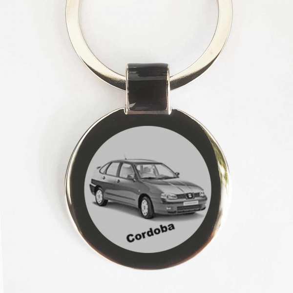 Seat Cordoba Schlüsselanhänger personalisiert mit Gravur