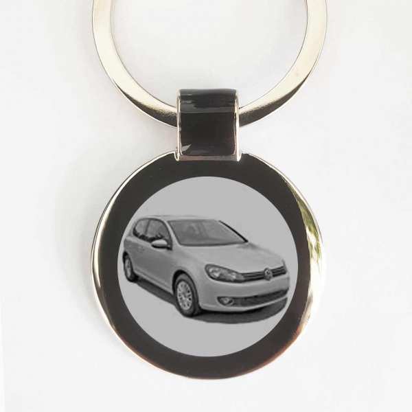 Golf 6 Schlüsselanhänger personalisiert mit Gravur