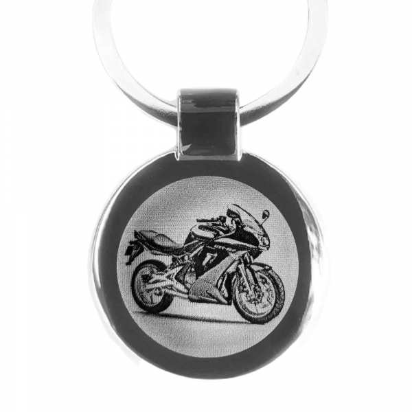 Kawasaki ER6f Schlüsselanhänger personalisiert