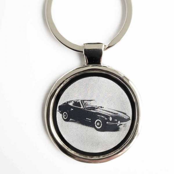 Datsun Z240 Gravur Schlüsselanhänger personalisiert - original Fotogravur
