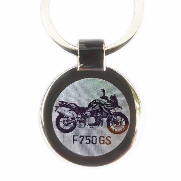 BMW F 750 GS ab 2022 Schlüsselanhänger personalisiert mit Gravur