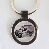 GAZ69 Gravur Schlüsselanhänger personalisiert mit Gravur GAZ69 Gravur Schlüsselanhänger personalisiert mit Gravur