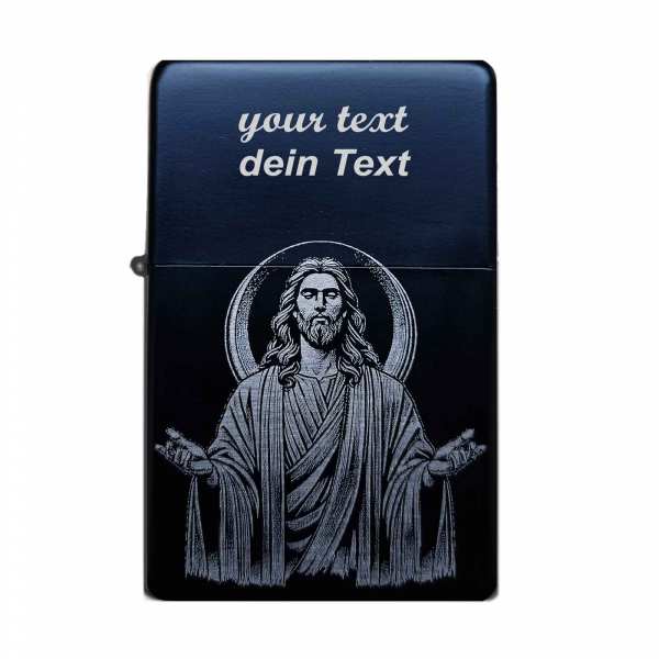 Jesus Feuerzeug mit Gravur