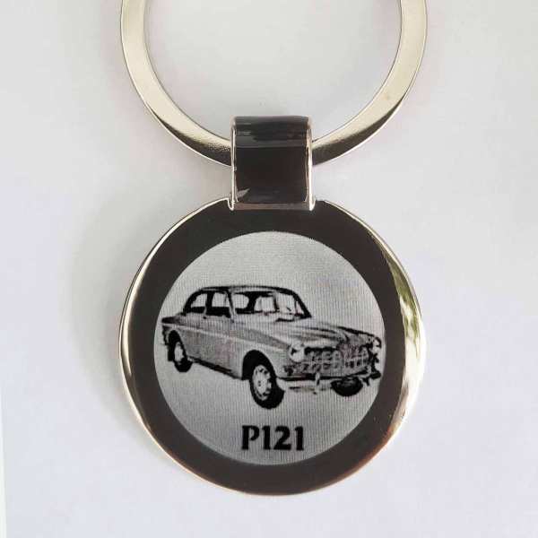 Volvo P121 Gravur Schlüsselanhänger personalisiert - original Fotogravur