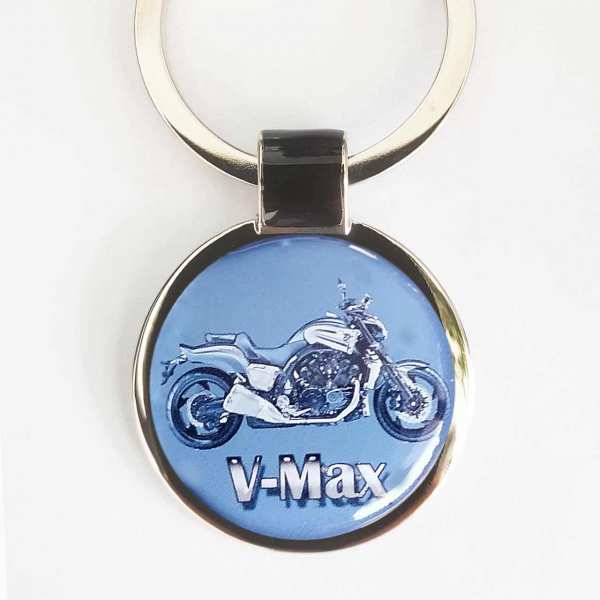 V-Max Foto Schlüsselanhänger personalisiert mit Gravur