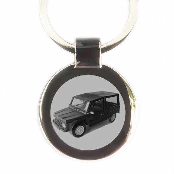 Citroen Mehari Schlüsselanhänger personalisiert mit Gravur