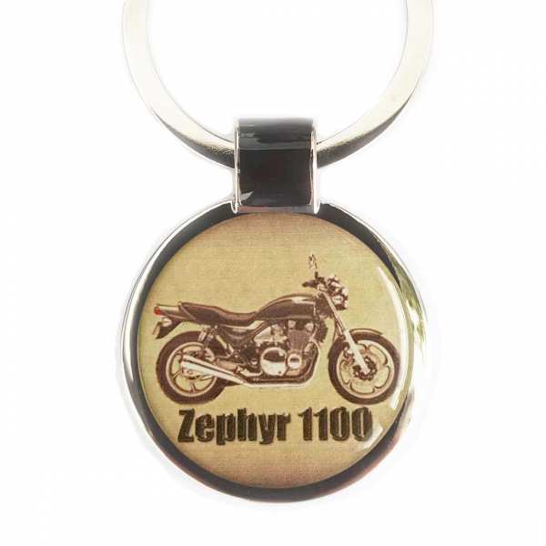 Zephyr 1100 Foto Schlüsselanhänger personalisiert mit Gravur