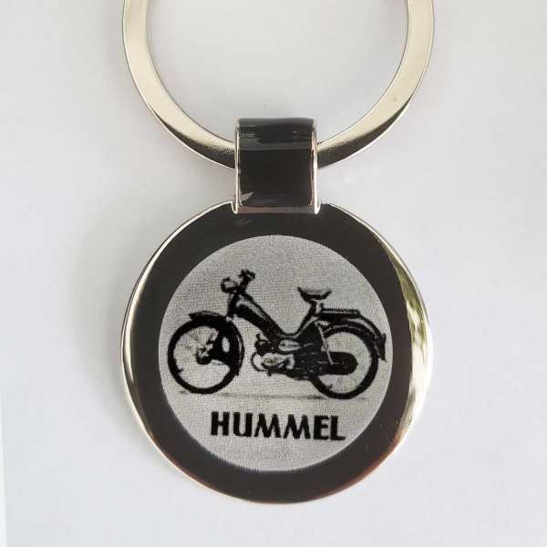 DKW Hummel Schlüsselanhänger personalisiert - original Fotogravur