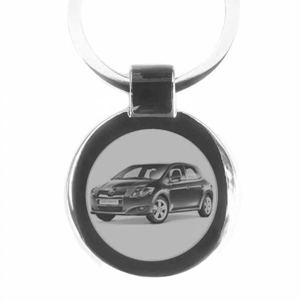 Toyota Auris Schlüsselanhänger personalisiert mit Gravur