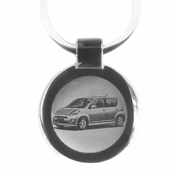 Daihatsu Sirion Schlüsselanhänger personalisiert