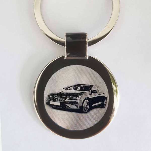 Opel Insignia ab 2020 Gravur Schlüsselanhänger personalisiert - original Fotogravur