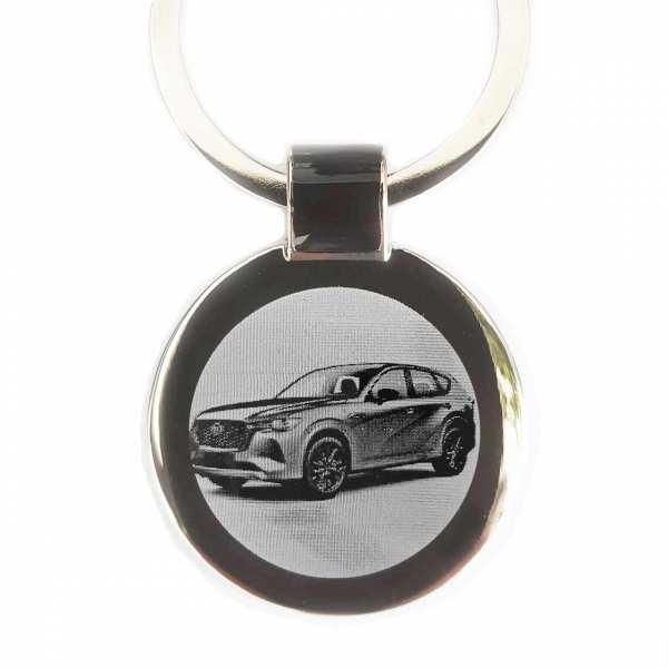Mazda CX60 Schlüsselanhänger personalisiert mit Gravur