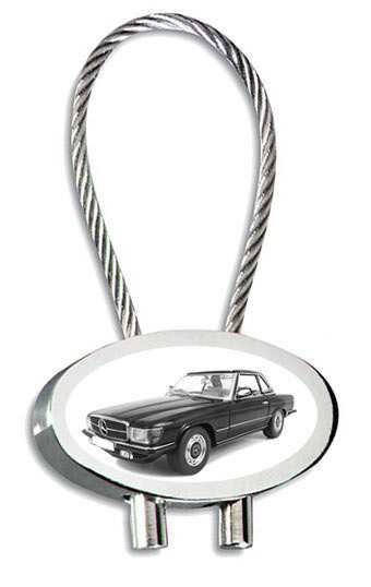 Mercedes 350SL Schlüsselanhänger personalisiert