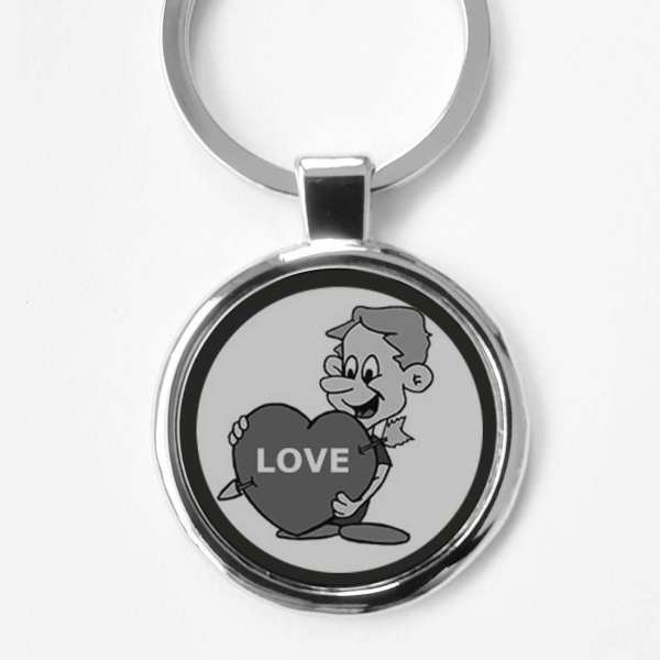 LOVE ♥ Gravur Schlüsselanhänger personalisiert