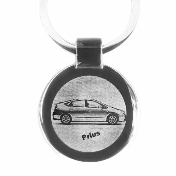Toyota Prius Schlüsselanhänger personalisiert mit Gravur