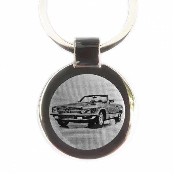 Mercedes Benz 280SL Schlüsselanhänger personalisiert mit Gravur