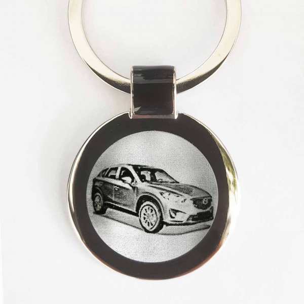 Mazda CX5 Gravur Schlüsselanhänger personalisiert