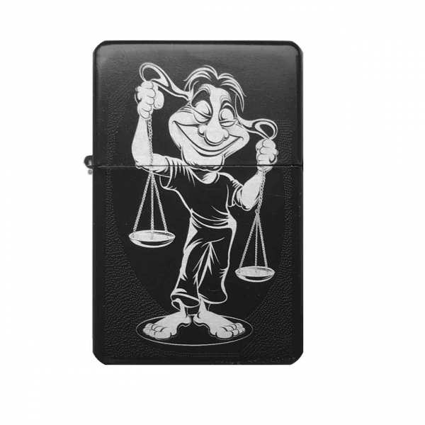 Sturmfeuerzeug Sternzeichen Waage No. 5 personalisierbar
