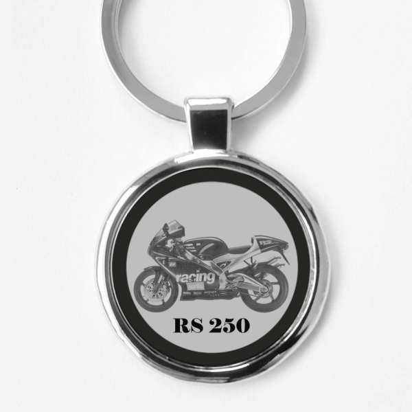 Aprilia RS 250 Gravur Schlüsselanhänger personalisiert