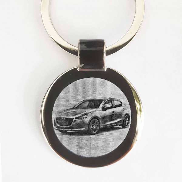 Mazda 2 ab 2022 Gravur Schlüsselanhänger personalisiert