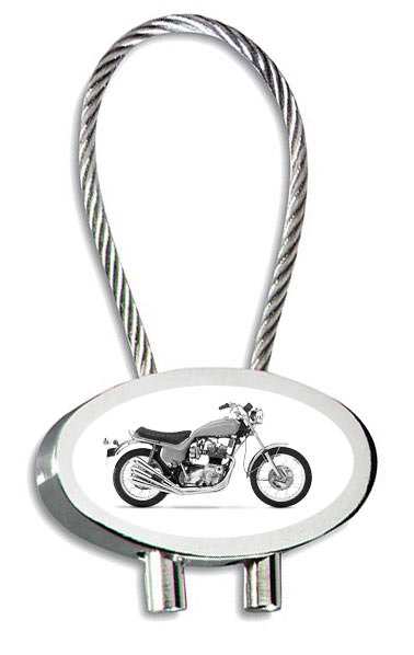 Triumph X-75 Hurricane Gravur Schlüsselanhänger personalisiert