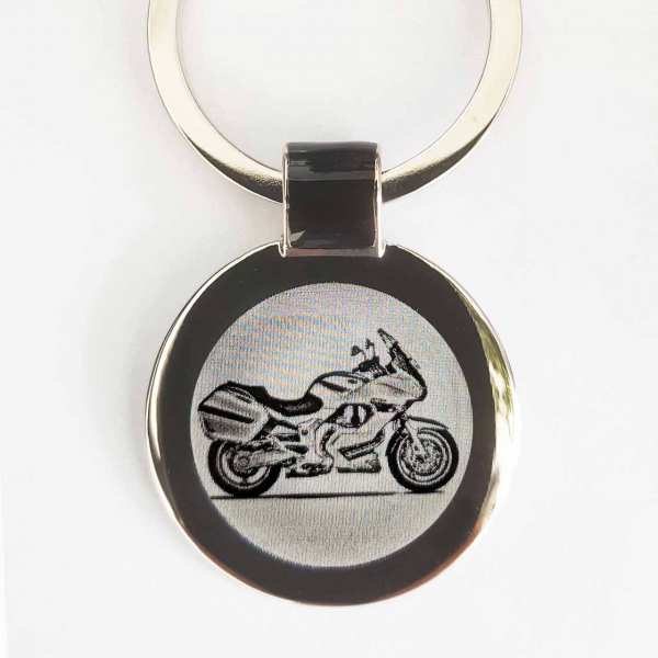 Moto Guzzi Norge 1200 Schlüsselanhänger personalisiert - original Fotogravur