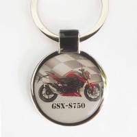 Schlüsselanhänger personalisiert Suzuki GSX-S750 mit Gravur Schlüsselanhänger personalisiert Suzuki GSX-S750 mit Gravur