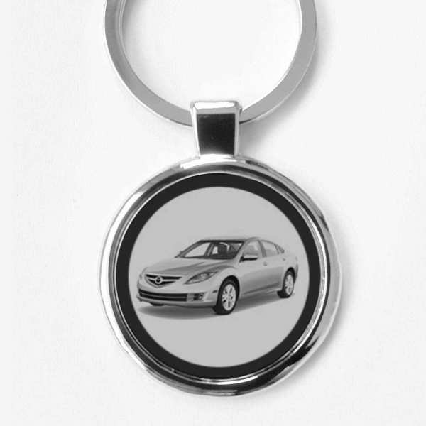 Mazda 6 Schlüsselanhänger personalisiert