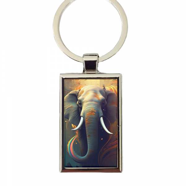Elefant Schlüsselanhänger personalisiert mit Gravur 