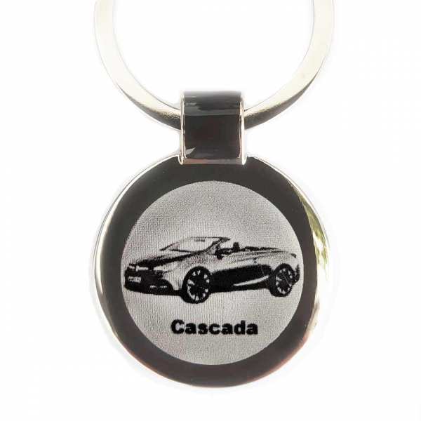 Opel Cascada Schlüsselanhänger personalisiert mit Gravur