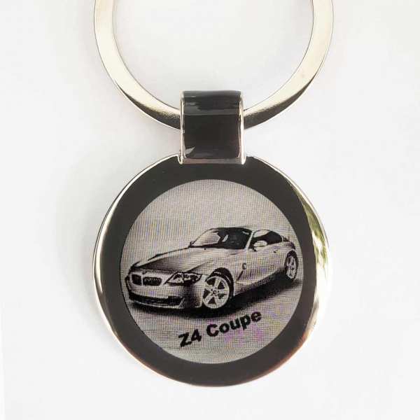 BMW Z4 Coupé Schlüsselanhänger personalisiert mit Gravur