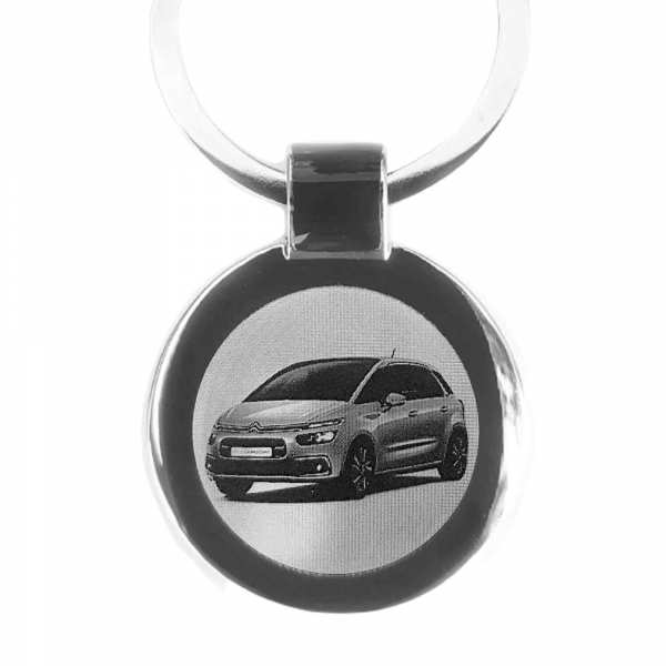 Citroen C4 Space Tourer Gravur Schlüsselanhänger personalisiert