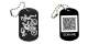 Vorschau: Triathlon Schlüsselanhänger personalisierbar - Dogtag auch mit QR Code oder Foto