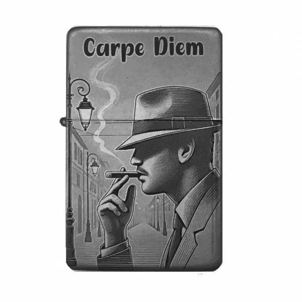 Sturmfeuerzeug "Carpe Diem" – personalisierbar