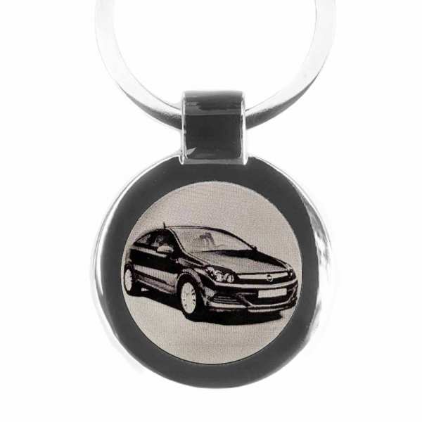 Opel Astra Schlüsselanhänger personalisiert mit Gravur
