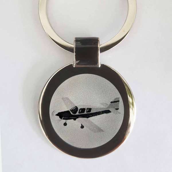 Cessna Gravur Schlüsselanhänger personalisiert mit Gravur